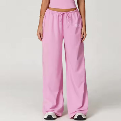 بنطال بقصّة واسعة/ مع توب لف طويل